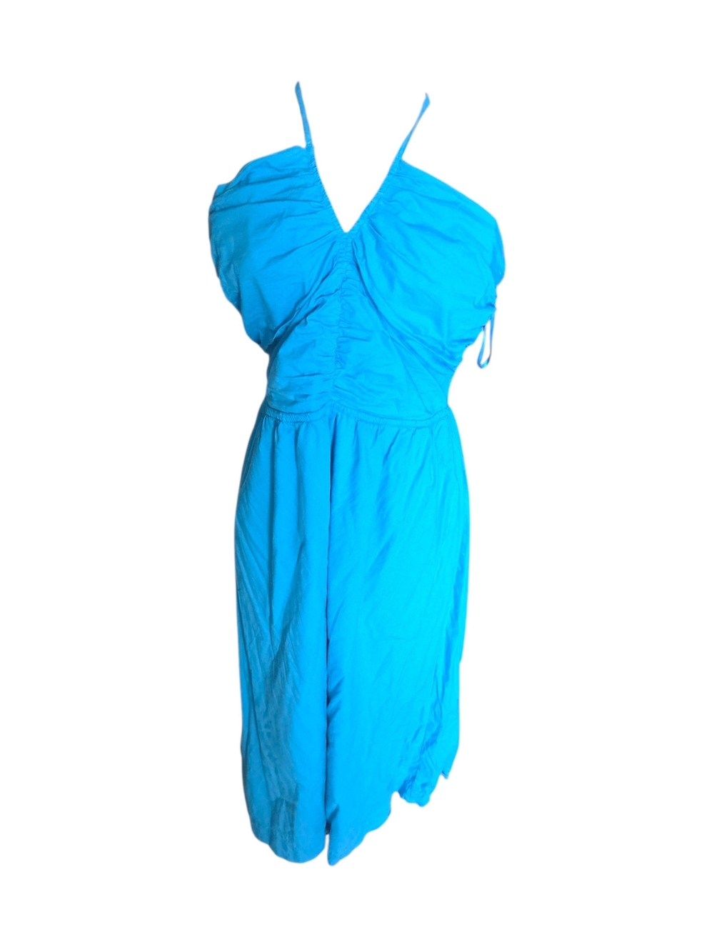 Women's Bright Blue V-Neck Sundress